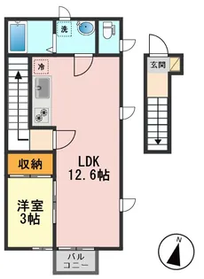 エスポワールDの間取り