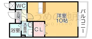 ラ フローラ【2階】の間取り