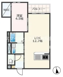 REGALEST T&H【1階】の間取り