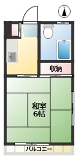 ブルービラ【2階】の間取り