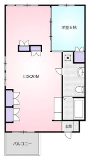 HARBOR【3階】の間取り