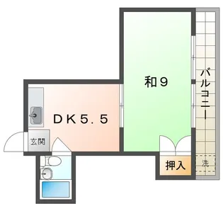 三木マンション【2階】の間取り