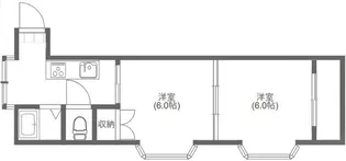 サンパレス南光台の間取り