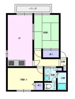 ディアスサトウ【1階】の間取り