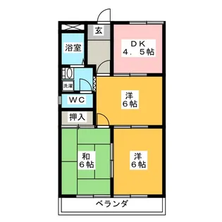 EUROPEAN TAKISEI【3階】の間取り