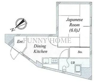 学芸大ゴールデンハイツ【3階】の間取り