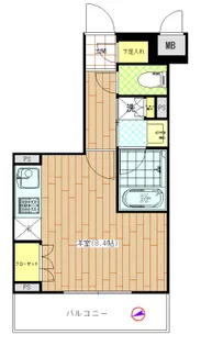 アリーチェ東高円寺【3階】の間取り