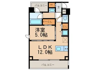 IZ-Residence【10階】の間取り