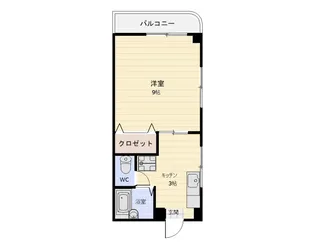 リバーロードマンション【2階】の間取り