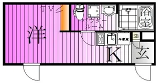 マハロテラス南花畑【1階】の間取り