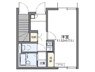 レオネクストファーストリッチ【1階】の間取り