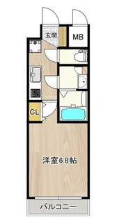 インプルーブ鶴舞【3階】の間取り