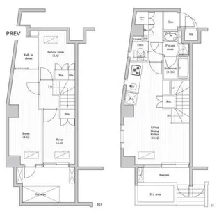 レジデンス桜新町ガーデンの間取り