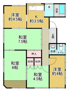 東町ビル【3階】の間取り
