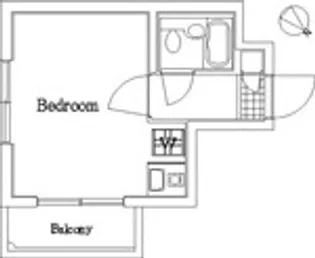 ダイホープラザ千歳烏山A棟【2階】の間取り
