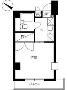 スカイコート大倉山【4階】の間取り