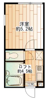 ロッシェル鹿沼台【2階】の間取り