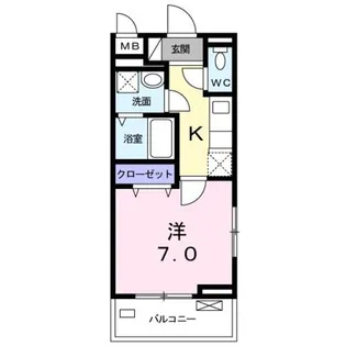 aube neo (オーブネオ)【2階】の間取り