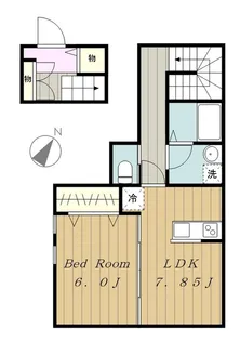 原町田レジデンシャルII【2階】の間取り
