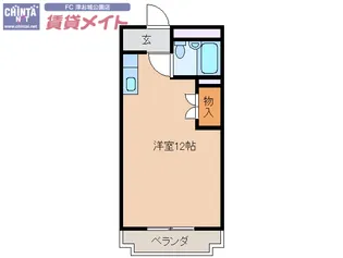 シーサイドリバティー【3階】の間取り