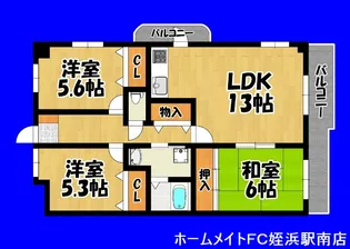 シュロスフィールド28【1階】の間取り