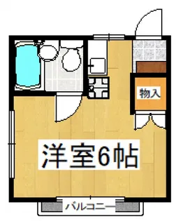 すみれハイツ【1階】の間取り