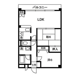 アーク本厚木【1階】の間取り