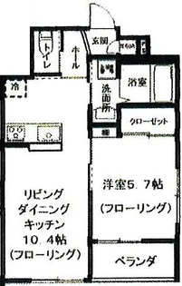 フォルクY・K【3階】の間取り