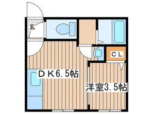 エルムN23A【3階】の間取り