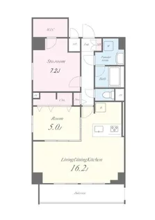 第一辻ビル【10階】の間取り