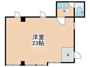 サンライズ須崎【1階】の間取り