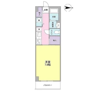 CASA IMUTA【2階】の間取り