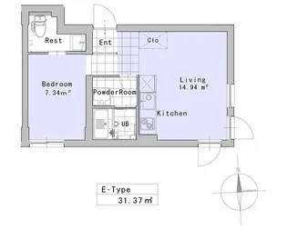 SOU高田馬場【4階】の間取り