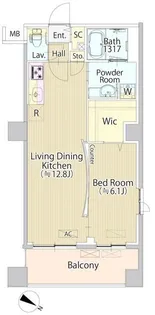 SASAZUKA TODAY【2階】の間取り