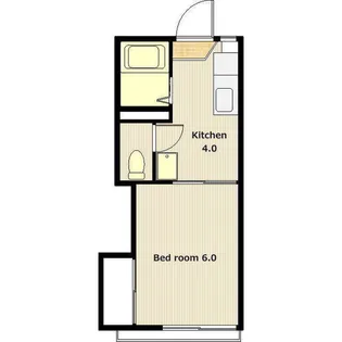 ラフィーネ綱島【1階】の間取り