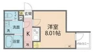 JMaison矢部1【3階】の間取り