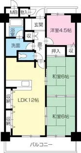 Vista Grande Tokushima【2階】の間取り