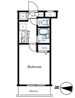 GENOVIA中野・都立家政【1階】の間取り