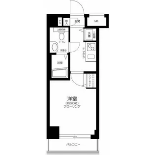 ガラ・シティ大崎【2階】の間取り