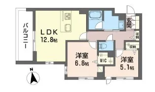 ShaMaison グランデ板橋【2階】の間取り