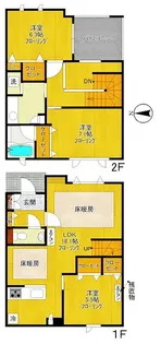 リンジュ ドゥ プリム Fの間取り