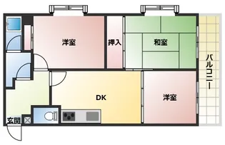 ピアウエスト西明石【5階】の間取り