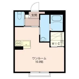 ボヌール【1階】の間取り