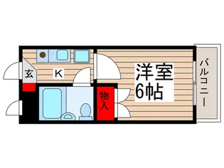 タイガ-ハイツ【2階】の間取り