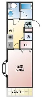エクセルコート成城【1階】の間取り