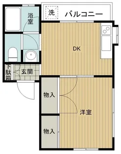 第2ルミエール藤田【2階】の間取り