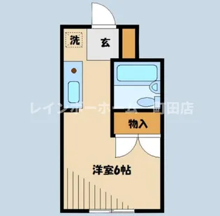 エストディオ町田【1階】の間取り