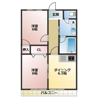 レーニア【1階】の間取り