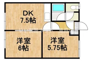 ときわハイツ【3階】の間取り