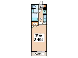 パ-クハイツさくら日根野駅前【2階】の間取り